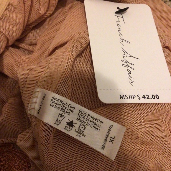 French Affair Tuscany Babydoll Nightie & Panty Set - Picture 9 of 10